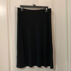 Eileen Fisher silk classic skirt